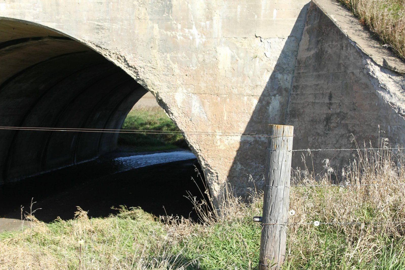 East abutment